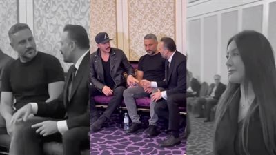 أبرزهم باسل الخياط وداليدا خليل.. نجوم الفن يحضرون عزاء والد قصي خولي في دبي