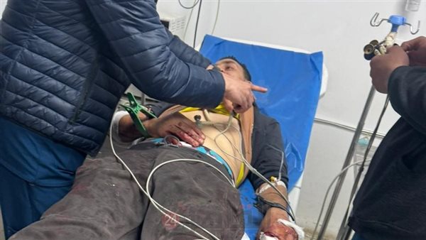 إصابة شخص بجروح قطعية