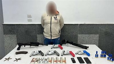 القبض على تاجر أسلحة متلبسًا بالدقهلية 