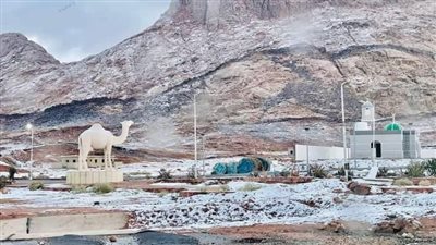 استمرار الطقس البارد بسانت كاترين ودرجة الحرارة في الليل 3 تحت صفر 