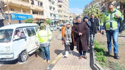 بالتزامن مع نوة الكرم.. محافظ الإسكندرية يوجه باستمرار أعمال تصريف مياه الأمطار