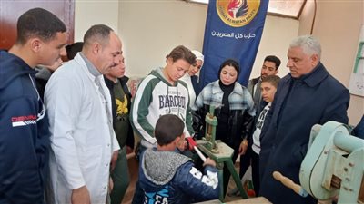 دورة تدريبية تأهيلية لذوي الهمم على النجارة والسباكة والخزف بالفيوم 