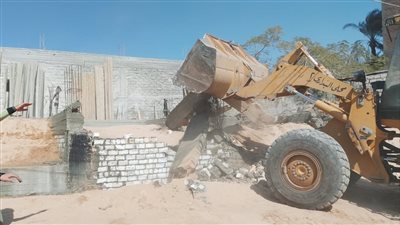 إزالة 25 حالة تعدٍ على الأراضي الزراعية وأملاك الدولة بأسيوط