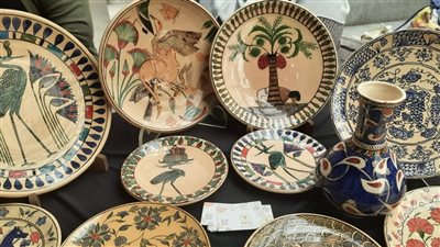 المتحف القومي للحضارة يقيم فعالية ثقافية لإحياء حرفة الخزف | صور 