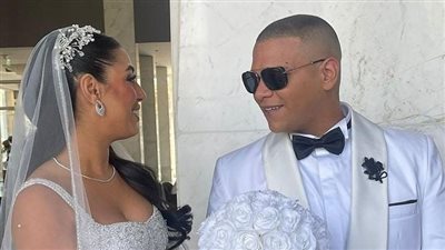 الشهير بـ شنهابي.. لقطات من عقد قران أحمد عبد الحميد على فتاة من خارج الوسط الفني