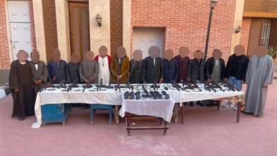 القبض على 16 عنصرا إجراميا بحوزتهم مخدرات بـ 36.5 مليون جنيه | صور