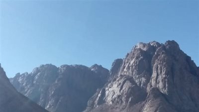 بعد موجة ثلوج.. سطوع الشمس في سانت كاترين رغم انخفاض درجات الحرارة