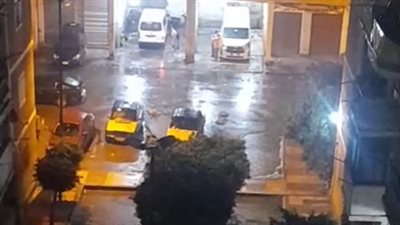 أمطار متوسطة تضرب الإسكندرية.. وشوارع المنيا تخلو من المواطنين بسبب برودة الطقس | بث مباشر 