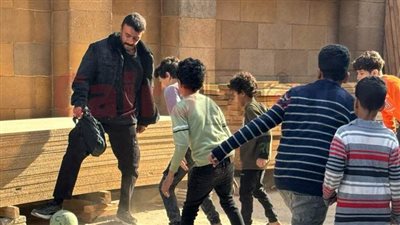 الصور الأولى لأحمد العوضي من تصوير مسلسل حق عرب بـ رمضان 2024