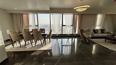 من الصحراء لـ غرف عالمية.. نموذج تجهيز أول وحدة بمنطقة الأعمال المركزية بالعاصمة الإدارية| صور