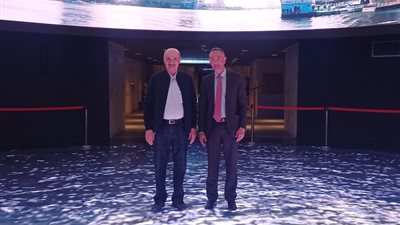 متحف الحضارة يستقبل رئيس مجموعة البنك الإسلامي للتنمية والوفد المرافق له