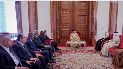 مشيدًا بالعلاقات الثنائية.. ملك البحرين يستقبل وزير الداخلية في المنامة