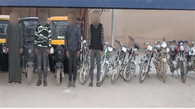 سقوط 5 لصوص خلال حملة أمنية لضبط مرتكبي جرائم السرقات بالجيزة والغربية 