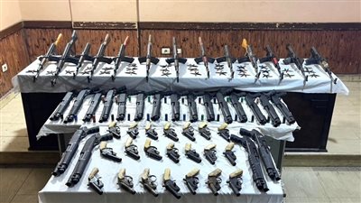 ضبط 58 متهما من تجار المخدرات والأسلحة النارية بـ 4 محافظات 