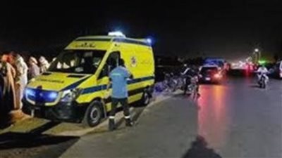 إصابة سيدتين وصغيرة في حادث تصادم قطار بتوك توك بالبحيرة