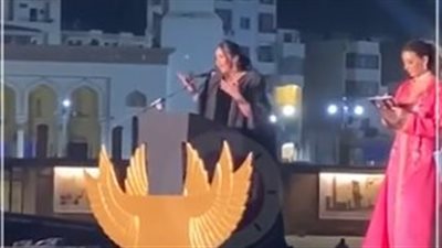 إيمي سمير غانم من مهرجان السينما الإفريقية بالأقصر: بقالي كتير ماتكرمتش.. وبهدي التكريم لـ نفسي