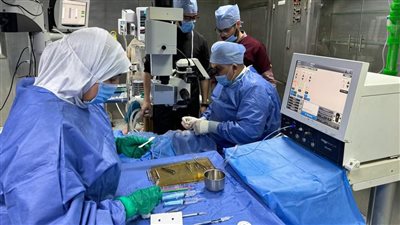 جامعة طنطا تنجح في إجراء عملية جراحية لطفل فلسطيني مصاب بالعين اليمنى من الاحتلال الإسرائيلي 