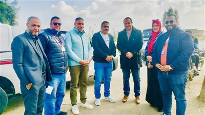 قافلة طبية علاجية شاملة بأم سن بكفر الشيخ ضمن مبادرة 100 يوم صحة