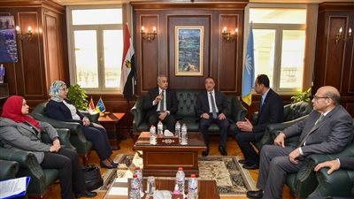 محافظ الإسكندرية يستقبل وزير العمل لافتتاح البث التجريبي لمنصة العمالة غير المنتظمة الجديدة