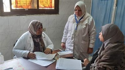 قافله طبية مجانية لأمراض العيون بقرية الدير في القليوبية