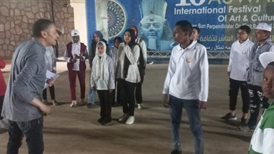 تدريبات على كتابة السيناريو والرسم بالموسيقى بـ أهل مصر لأطفال المحافظات الحدودية