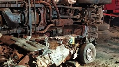 راح ضحيته 15 شخصًا.. ننشر الصور الأولى من حادث صحراوي الإسكندرية