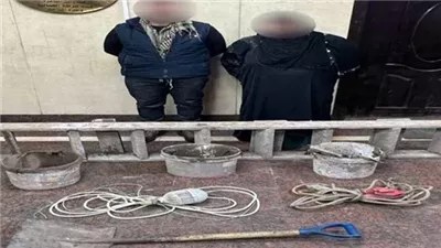 بحثا عن الثراء.. تجديد حبس مالك مطبعة وسيدة لتنقيبهما عن الآثار بالجمالية