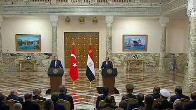 أردوغان: سعيد بزيارتي للقاهرة بعد 12 سنة.. والمجلس الاستراتيجي نقطة فارقة في العلاقات مع القاهرة 