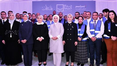 انتصار السيسي عن زيارتها لغرفة عمليات حياة كريمة: سعادتي بالغة بما حققوه من نجاح