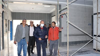 محافظ القليوبية يتفقد المنشآت الطبية بمدينة شبين القناطر