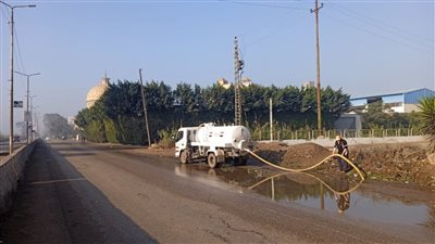 الغربية تواصل جهودها لرفع تجمعات مياه الأمطار والتعامل مع موجة الطقس السيئ