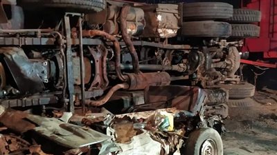 مصرع طفلين وإصابة 2 آخرين في حادث تصادم دراجة نارية بسيارة ملاكي في الفيوم