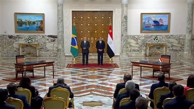 أبرزها التعليم والبحث العلمي والزراعة.. الرئيس السيسي ونظيره البرازيلي يشهدان عددا من اتفاقيات التعاون بين البلدين| بث مباشر 