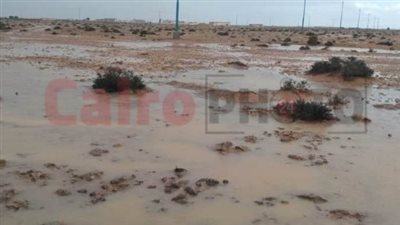 أمطار غزيرة وتقلبات جوية تضرب مطروح بالتزامن مع تحذيرات الأرصاد | بث مباشر