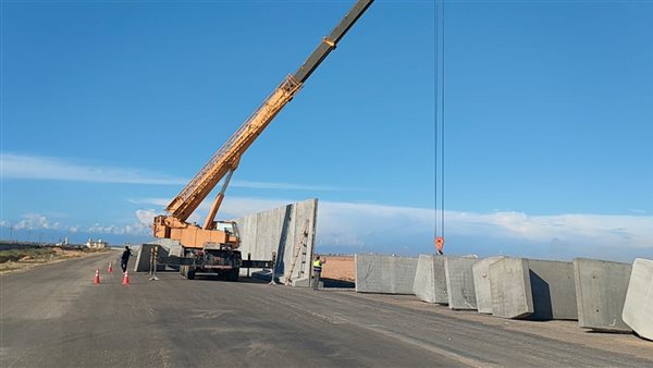 جانب من إنشاء المنطقة