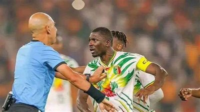 إيقاف لاعب منتخب مالي بعد اعتدائه على الحكم محمد عادل