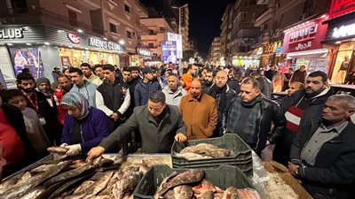 ضبط 245 كيلو سمك غير صالح للاستهلاك الآدمي بالبحيرة | صور