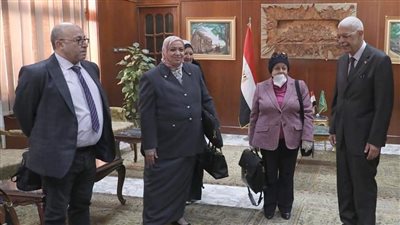 تمهيدا للاعتماد.. لجنة من القومية لضمان جودة التعليم تصل معهد الكبد القومي بالمنوفية
