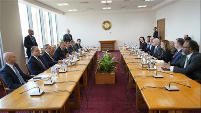 وزير الخارجية يناقش مع وفد من مجلس النواب الأمريكي بالقاهرة أزمة قطاع غزة وسبل إنهاء الحرب الدائرة