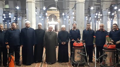 انطلاق حملة نظافة مساجد الغربية استعدادًا لشهر رمضان من مسجد أحمد البدوي