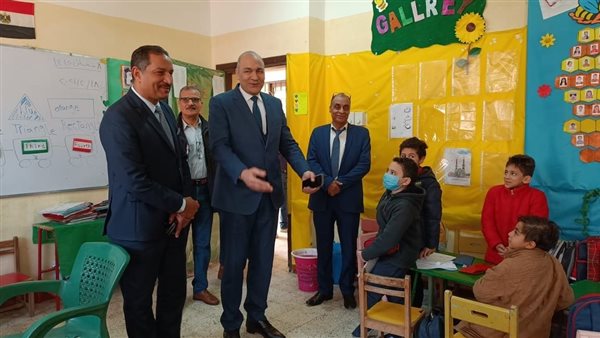 جولة مدير تعليم الجيزة