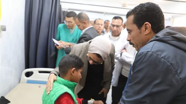 الطلاب المصابين في