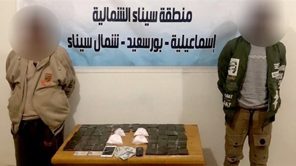 المتهمين والمضبوطات