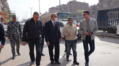محافظ القليوبية يتابع أعمال النظافة بشبرا والخصوص 