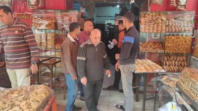 سحب عينات وتحرير محاضر للمحال والمطاعم والمخابز السياحية في بيلا بكفر الشيخ | صور