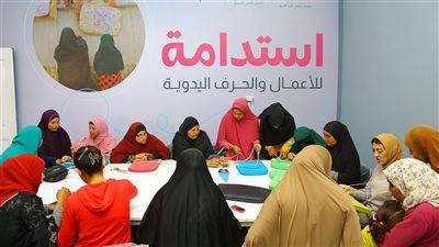 لتوفير فرص العمل للمعيلات.. صناع الخير تفتتح خطوط إنتاج جديدة بمركز استدامة بالفيوم