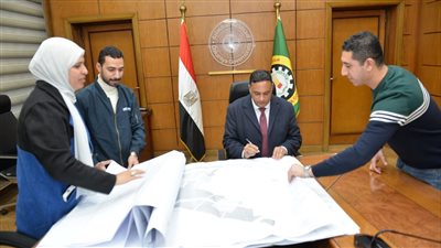 محافظ الدقهلية يعتمد المخطط التفصيلي لمدينة طلخا│صور