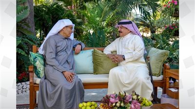 ملك البحرين يلتقي محمد العبار ويشيد بمشروعات شركاته في المملكة