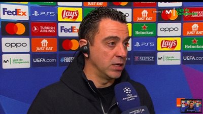 تشافي: كنا نستحق الفوز أمام نابولي.. والنتيجة لا تثبت مجريات المباراة