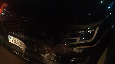 سائق مازيمبي يصدم سيارات بعثة بيراميدز في الكونغو